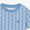 Camiseta de algodón con monograma