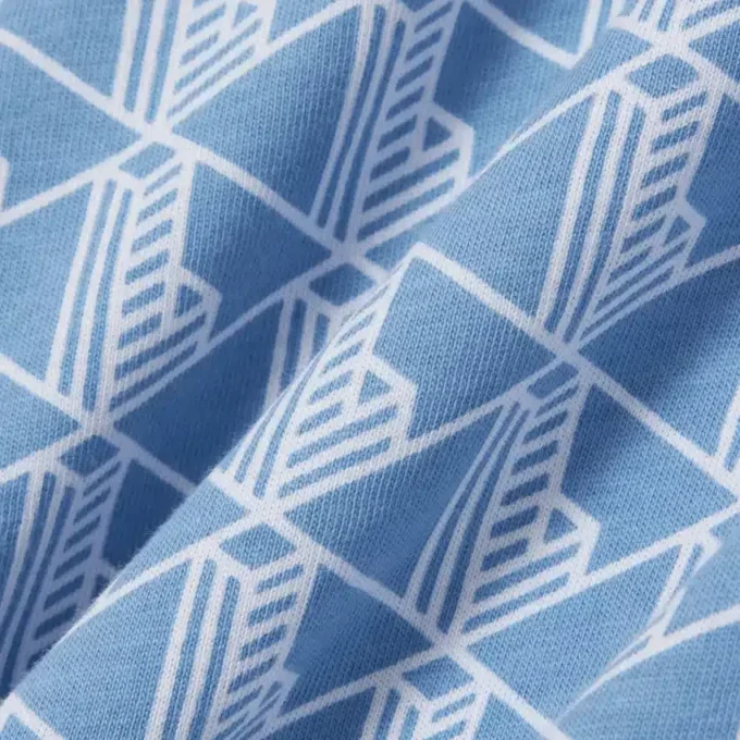 Camiseta de algodón con monograma