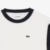 Camiseta de algodón con ribetes en contraste