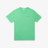 Camiseta de algodón de cuello redondo de corte amplio para hombre