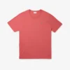 Camiseta de algodón de cuello redondo de corte amplio para hombre
