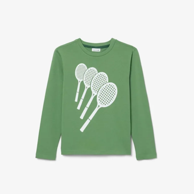 Camiseta de algodón de manga larga