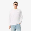Camiseta de algodón de manga larga para hombre