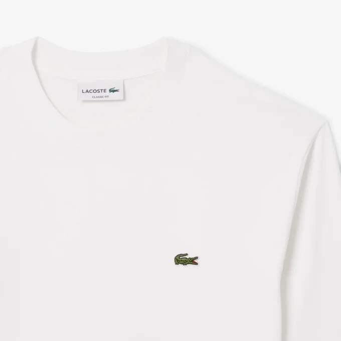 Camiseta de algodón de manga larga para hombre