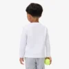 Camiseta de algodón de manga larga para niño