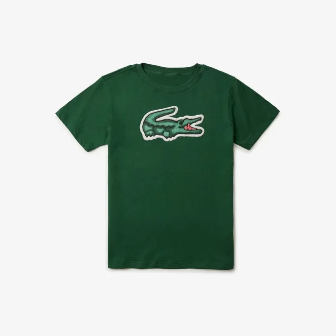 Camiseta de algodón estampada
