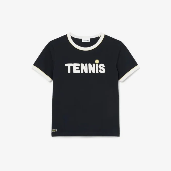 Camiseta de algodón estampada