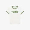 Camiseta de algodón estampada