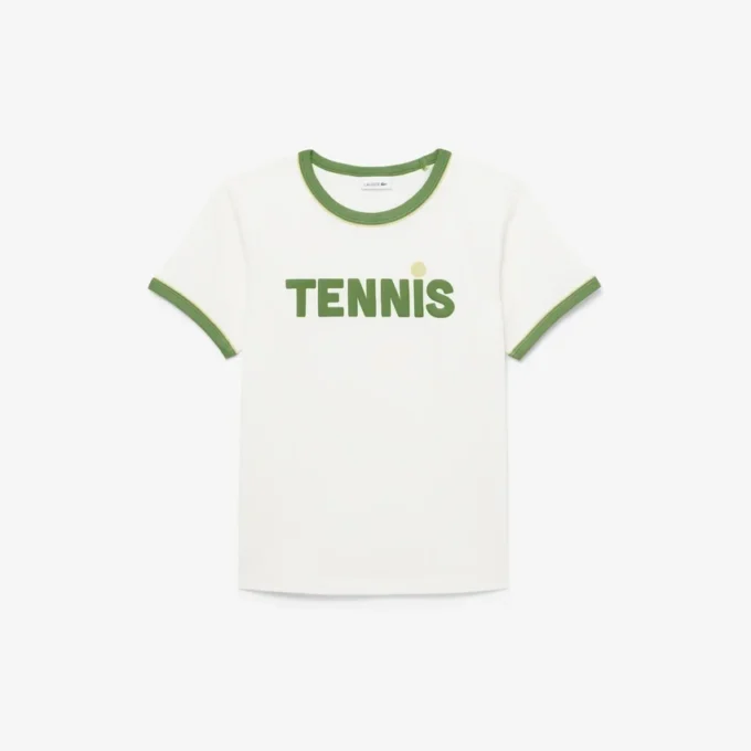 Camiseta de algodón estampada