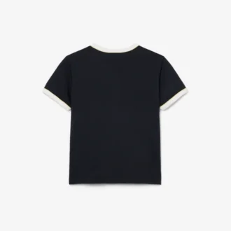 Camiseta de algodón estampada