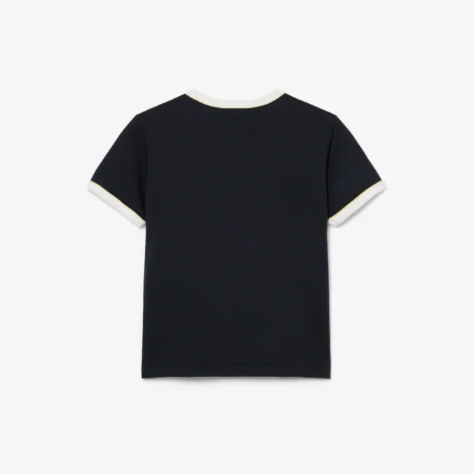 Camiseta de algodón estampada