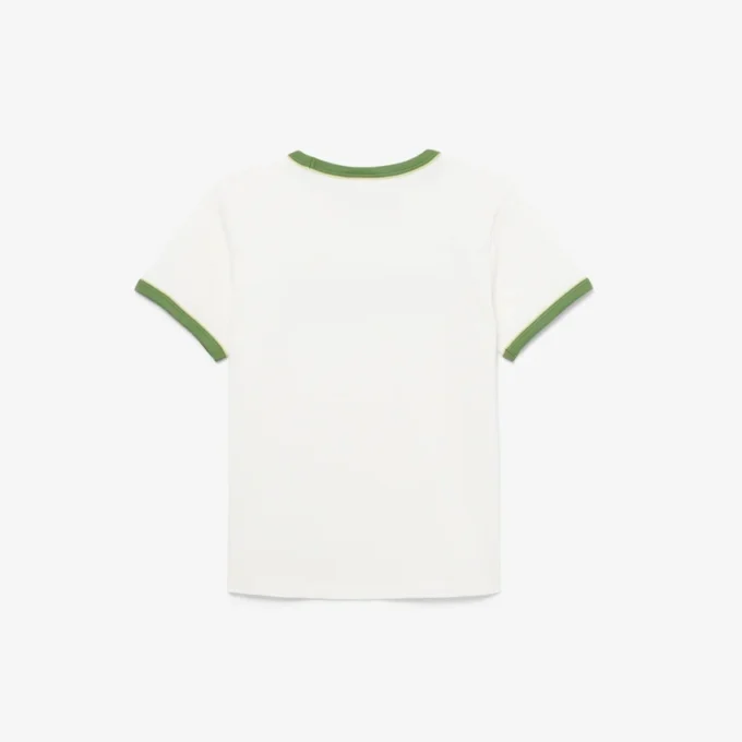 Camiseta de algodón estampada