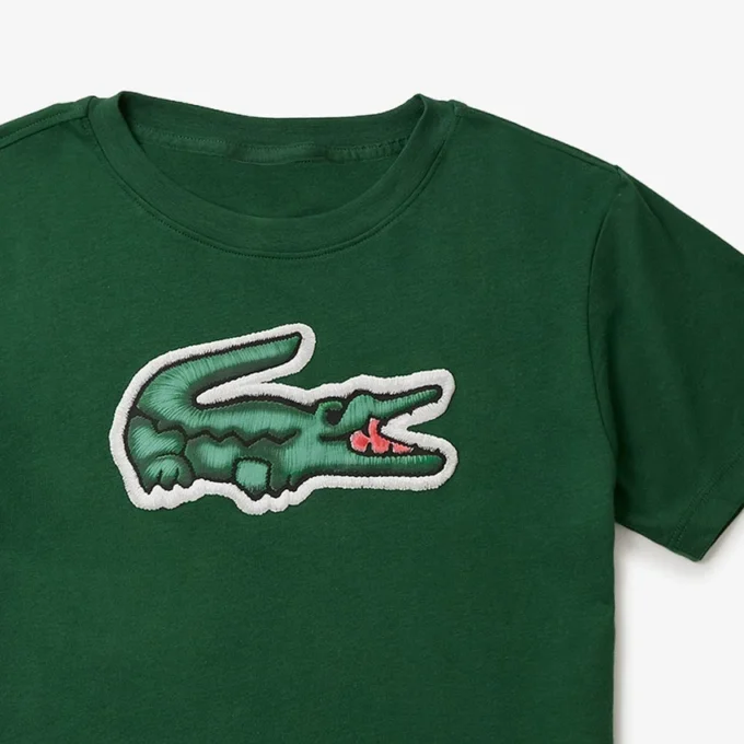 Camiseta de algodón estampada