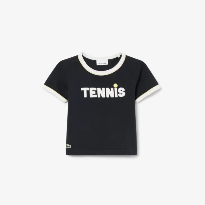 Camiseta de algodón estampada