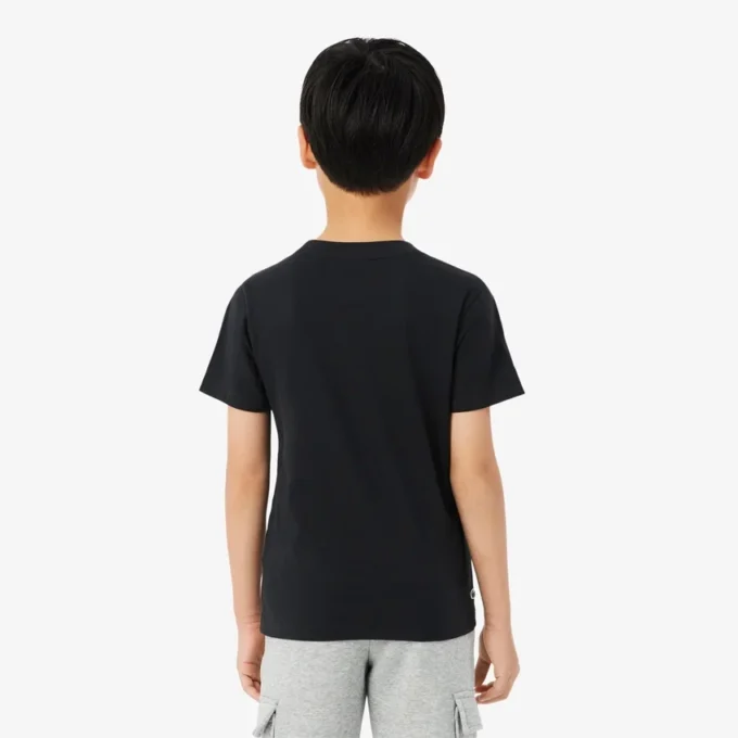 Camiseta de algodón estampada