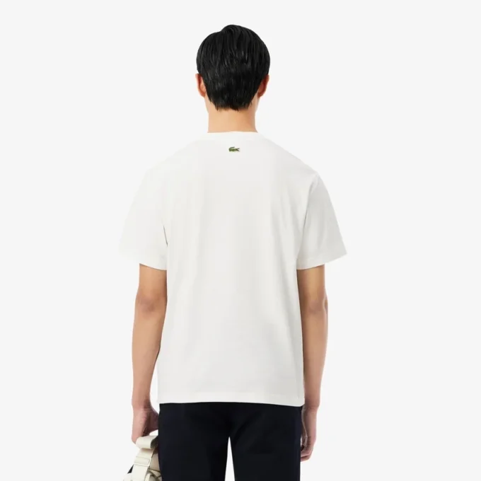 Camiseta de algodón estampada