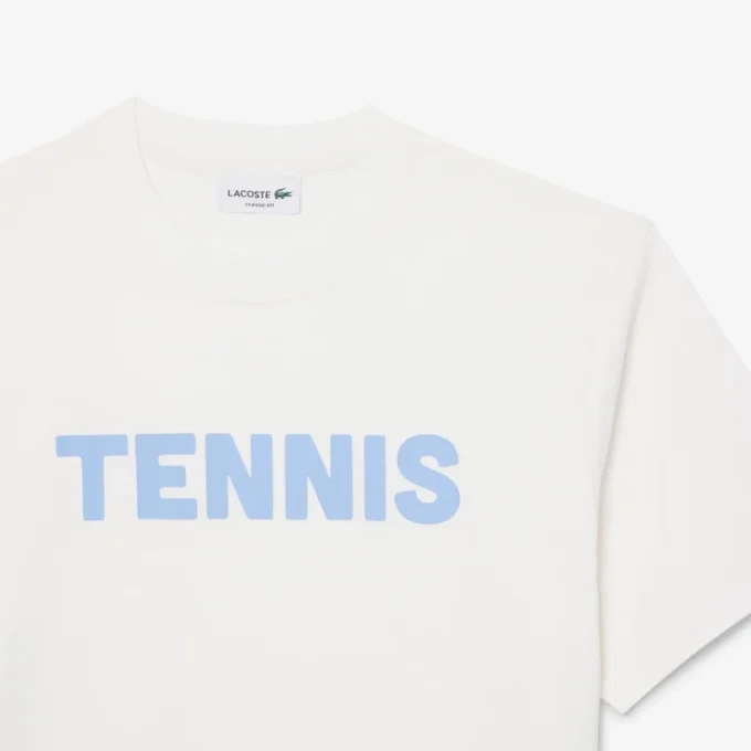 Camiseta de algodón estampada