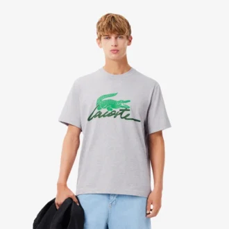 Camiseta de algodón estampada para hombre