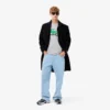 Camiseta de algodón estampada para hombre
