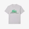 Camiseta de algodón estampada para hombre