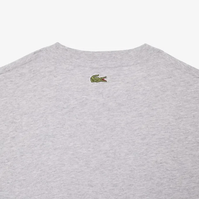 Camiseta de algodón estampada para hombre