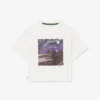 Camiseta de algodón estampada para niña