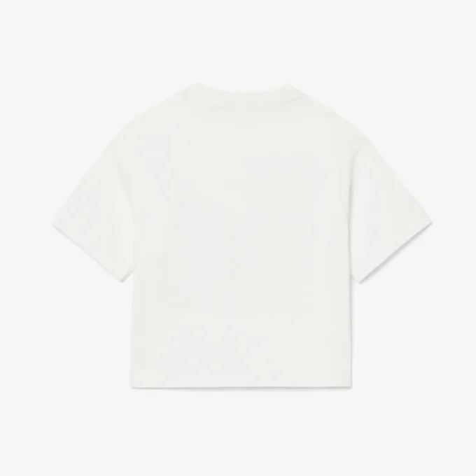 Camiseta de algodón estampada para niña