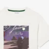 Camiseta de algodón estampada para niña