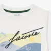 Camiseta de algodón estampada para niño