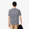 Camiseta de algodón grueso a rayas para hombre