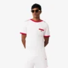 Camiseta de algodón grueso con detalle de bolsillo