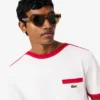 Camiseta de algodón grueso con detalle de bolsillo