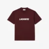 Camiseta de algodón grueso con logotipo para hombre