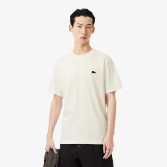 Camiseta de algodón grueso estampada