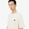 Camiseta de algodón grueso estampada