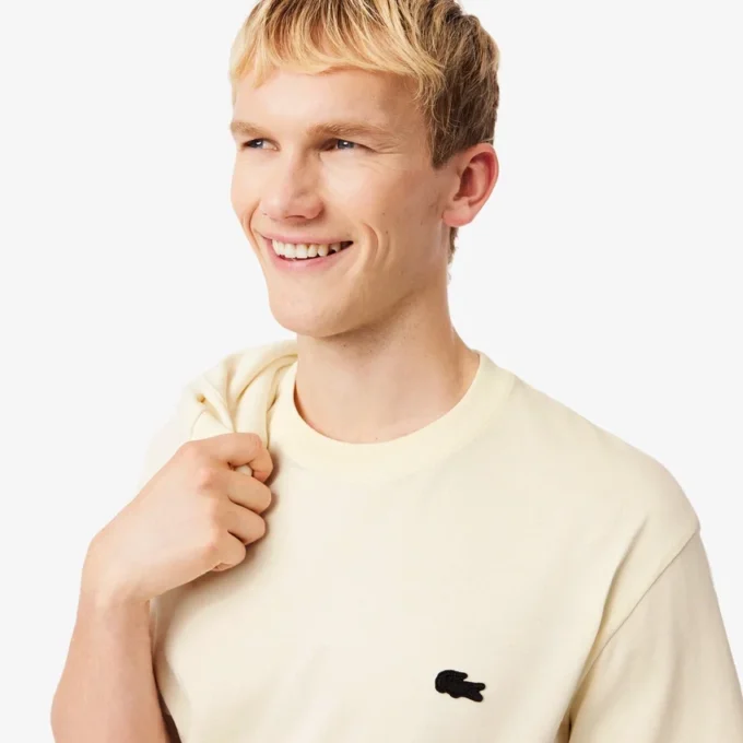 Camiseta de algodón grueso estampada