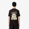 Camiseta de algodón grueso estampada