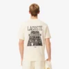 Camiseta de algodón grueso estampada