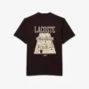 Camiseta de algodón grueso estampada