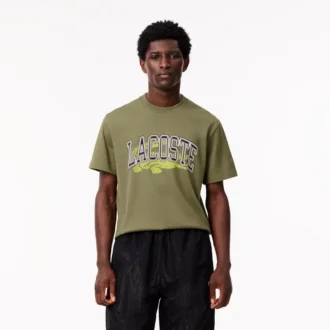Camiseta de algodón Jersey Signature para hombre