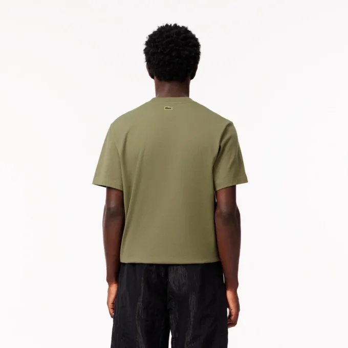 Camiseta de algodón Jersey Signature para hombre