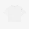 Camiseta de algodón oversize con estampado para niña
