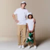Camiseta de algodón para niño