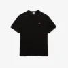 Camiseta de algodón Pima de cuello en V y corte amplio para hombre
