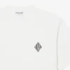 Camiseta de corte clásico con detalle de insignia grande