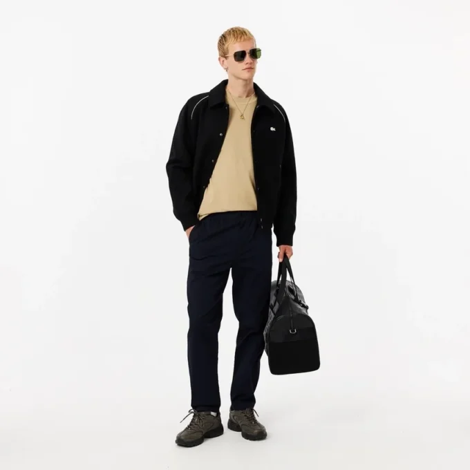 Camiseta de cuello acanalado Petit Piqué para hombre
