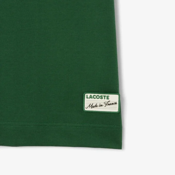 Camiseta de cuello rayado para hombre «Made in France»