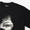Camiseta de deporte Crocodile para hombre, corte alto