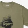 Camiseta de deporte Crocodile para hombre de corte amplio