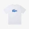 Camiseta de deporte de algodón estampada de corte alto para hombre